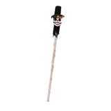 Maxbell Halloween Staff Prop Themed Party Decoration Multipurpose Light up Cane Prop Top Hat Clown