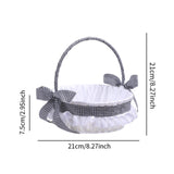 Maxbell Wedding Basket Small Modern Storage Basket Home Decor Wedding Party Supplies