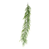 Maxbell Artificial Pine Garland Prop Realistic 59.06inch for Table Fireplace Hanging