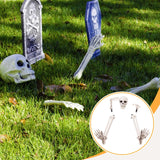 Maxbell Skeleton Stakes Lawn Decoration Outdoor Yard Lawn Stake for Party Porch Lawn