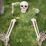 Maxbell Skeleton Stakes Lawn Decoration Outdoor Yard Lawn Stake for Party Porch Lawn
