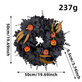 Maxbell Halloween Wreath Garland Wall Hanging Artificial for Farmhouse Home Festival