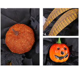 Maxbell Halloween Wreath Garland Wall Hanging Artificial for Farmhouse Home Festival