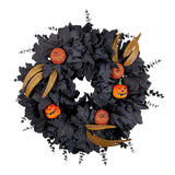 Maxbell Halloween Wreath Garland Wall Hanging Artificial for Farmhouse Home Festival