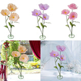 Maxbell Large Artificial Flower Handcrafted Paper Flower for Birthday Wedding Garden Champagne