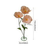 Maxbell Large Artificial Flower Handcrafted Paper Flower for Birthday Wedding Garden Champagne