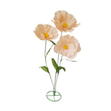 Maxbell Large Artificial Flower Handcrafted Paper Flower for Birthday Wedding Garden Champagne