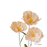 Maxbell Large Artificial Flower Handcrafted Paper Flower for Birthday Wedding Garden Champagne