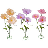 Maxbell Large Artificial Flower Handcrafted Paper Flower for Birthday Wedding Garden Champagne