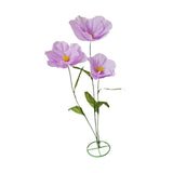 Maxbell Large Artificial Flower Handcrafted Paper Flower for Birthday Wedding Garden Violet