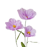 Maxbell Large Artificial Flower Handcrafted Paper Flower for Birthday Wedding Garden Violet