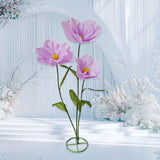 Maxbell Large Artificial Flower Handcrafted Paper Flower for Birthday Wedding Garden Violet