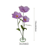 Maxbell Large Artificial Flower Handcrafted Paper Flower for Birthday Wedding Garden Violet