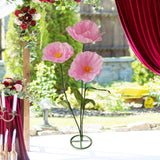 Maxbell Large Artificial Flower Handcrafted Paper Flower for Birthday Wedding Garden Pink