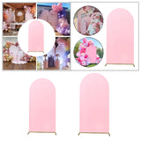 Maxbell Arch Backdrop Stand Cover Stretchy for Baby Shower Wedding Banquet Reception 200x100cm