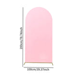 Maxbell Arch Backdrop Stand Cover Stretchy for Baby Shower Wedding Banquet Reception 200x100cm