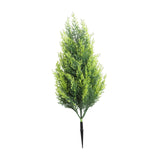 Maxbell Garden Artificial Plant Stake Reusable Fake Plants for Pathway Balcony Porch Two Color
