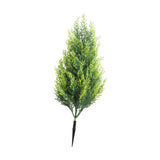 Maxbell Garden Artificial Plant Stake Reusable Fake Plants for Pathway Balcony Porch Two Color