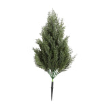 Maxbell Garden Artificial Plant Stake Reusable Fake Plants for Pathway Balcony Porch Single Color