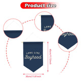 Maxbell Long Live Boyhood Banner Easy to Hang Wall Decor for Party Kids Room Nursery Blue