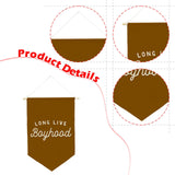 Maxbell Long Live Boyhood Banner Easy to Hang Wall Decor for Party Kids Room Nursery Brown