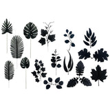 Maxbell Artificial Leaves Flower Arrangement DIY Decoration for Party Wedding Garden 5pcs 71.5cm