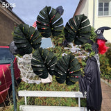 Maxbell Artificial Leaves Flower Arrangement DIY Decoration for Party Wedding Garden 5pcs 71.5cm