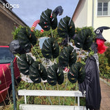 Maxbell Artificial Leaves Flower Arrangement DIY Decoration for Party Wedding Garden 10pcs 63.5cm