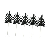 Maxbell Artificial Leaves Flower Arrangement DIY Decoration for Party Wedding Garden 5pcs 85cm