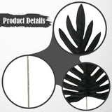 Maxbell Artificial Leaves Flower Arrangement DIY Decoration for Party Wedding Garden 5pcs 85cm