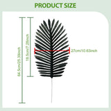 Maxbell Artificial Leaves Flower Arrangement DIY Decoration for Party Wedding Garden 5pcs 64.5cm