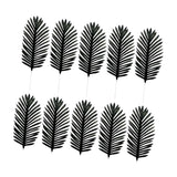 Maxbell Artificial Leaves Flower Arrangement DIY Decoration for Party Wedding Garden 10pcs 49.5cm