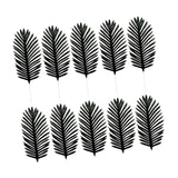 Maxbell Artificial Leaves Flower Arrangement DIY Decoration for Party Wedding Garden 10pcs 49.5cm