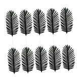 Maxbell Artificial Leaves Flower Arrangement DIY Decoration for Party Wedding Garden 10pcs 49.5cm