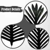 Maxbell Artificial Leaves Flower Arrangement DIY Decoration for Party Wedding Garden 10pcs 49.5cm