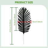 Maxbell Artificial Leaves Flower Arrangement DIY Decoration for Party Wedding Garden 10pcs 49.5cm