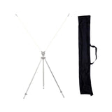 Maxbell Poster Stand for Display Advertising Sign Holder for Trade Mall Wedding Sign White Rod