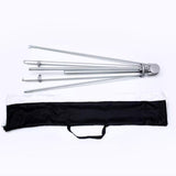 Maxbell Poster Stand for Display Advertising Sign Holder for Trade Mall Wedding Sign White Rod