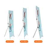 Maxbell Poster Stand for Display Advertising Sign Holder for Trade Mall Wedding Sign White Rod