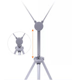 Maxbell Poster Stand for Display Advertising Sign Holder for Trade Mall Wedding Sign White Rod
