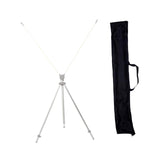 Maxbell Poster Stand for Display Advertising Sign Holder for Trade Mall Wedding Sign White Rod