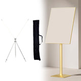 Maxbell Poster Stand for Display Advertising Sign Holder for Trade Mall Wedding Sign White Rod