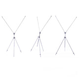 Maxbell Poster Stand for Display Advertising Sign Holder for Trade Mall Wedding Sign Silver Rod
