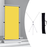 Maxbell Poster Stand for Display Advertising Sign Holder for Trade Mall Wedding Sign Silver Rod