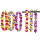 Maxbell 3 Pieces Hawaiian Leis Beach Supplies Flower Lei for Vacation Wedding Summer
