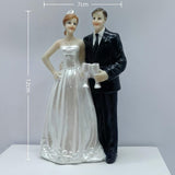 Maxbell Wedding Cake Topper Gift Desktop Ornament for Anniversaries Engagement Party