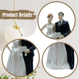 Maxbell Wedding Cake Topper Gift Desktop Ornament for Anniversaries Engagement Party