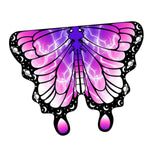 Maxbell Butterfly Cape Gift Dress up for Themed Party Role Playing Stage Performance Light Purple