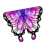 Maxbell Butterfly Cape Gift Dress up for Themed Party Role Playing Stage Performance Light Purple