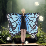 Maxbell Butterfly Cape Gift Dress up for Themed Party Role Playing Stage Performance Green